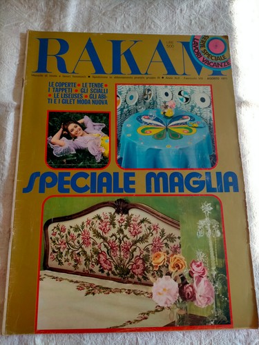 Rakam zeitschrift august 1971 - august,