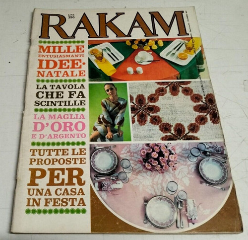Stickzeitschrift rakam heft - stickzeitschrift,